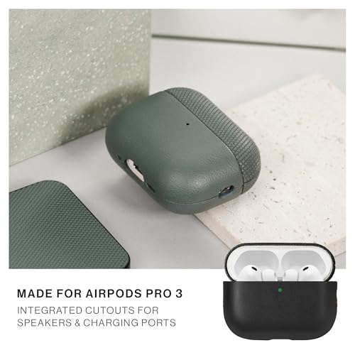 Native Union (Re) Klasyczne etui do AirPods Pro 3 – wysokiej jakości materiały odporne i pochodzące z recyklingu – trwała ochrona – obsługuje bezprzewodowe ładowarki, kompatybilne z AirPods Pro 3