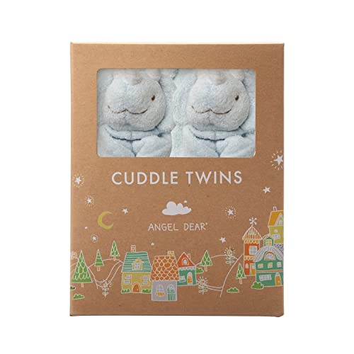 Image of Angel Dear - Blue Dino, Cuddle Twins Set