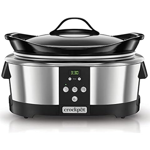 Crock-Pot Olla de cocción lenta digital 5.7L Cover