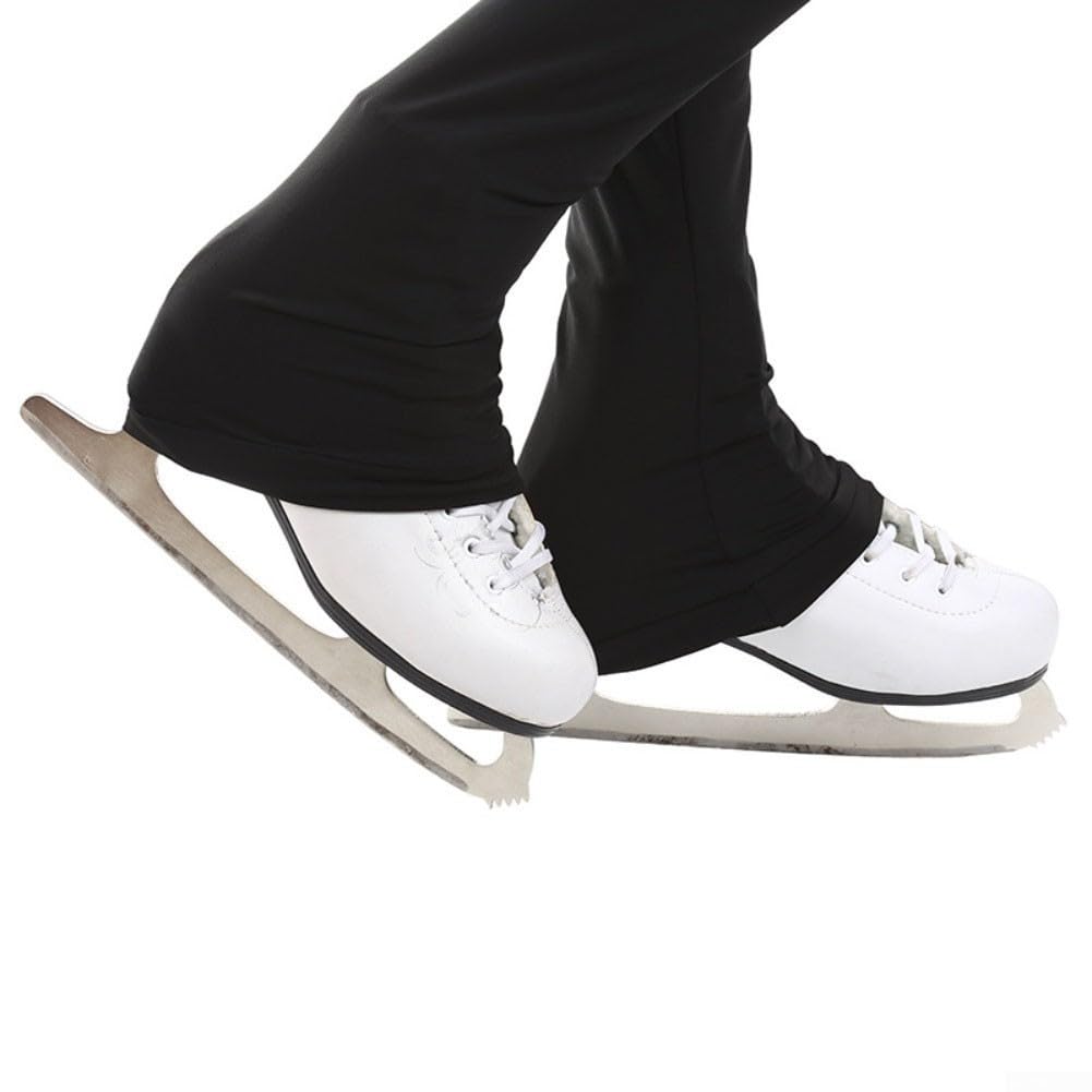 Pantaloni di pattinaggio su ghiaccio in nylon morbido per adulti