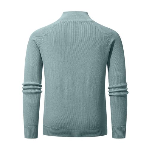 Pulls homme zip contre le froid : le pull en coton tricoté jacquard doux