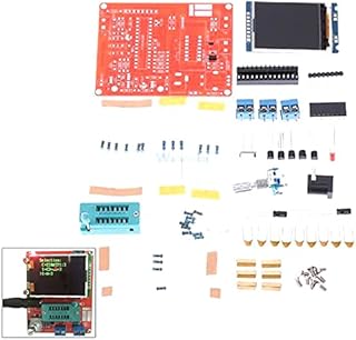 TFT GM328 Mega328 Transistor Tester LCR Meter Square Wave Signal Generator DIY Kit