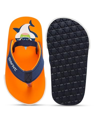 Image of ONYC Shark V Shape Sliders for Kids, Unisex
