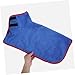 Toyvian Dog Robe for Large Dogs Quick Drying Pet Bathrobe Towel Soft Lightweight Design for Cats Dogs Comfortable Fit for Easy Cleaning and Drying
