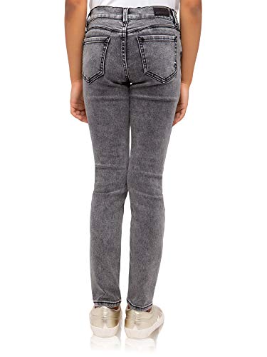 Jordache Girls's Be Powerful Premium Stretch Super Skinny Jean, Slim Fit (Black Wash) (5 Slim) #TOP1