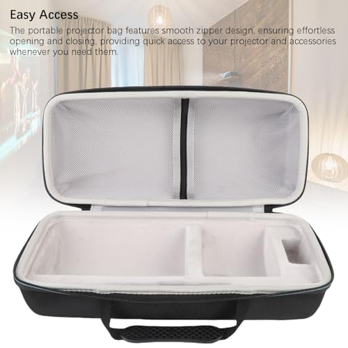 Estuche rígido LICAEVEY para proyector Capsule 3 de Nebula, estuche portátil 1080p, resistente a golpes, polvo y salpicaduras, fabricado en EVA miniatura 4