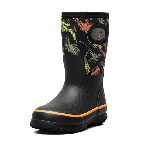Image of BOGS Grasp Kids Waterproof Rain Boots, Insulated Winter Snow Boots