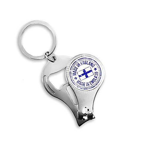 Meilleur cadeau de charm porte-clés Angleterre en métal pour homme et femme