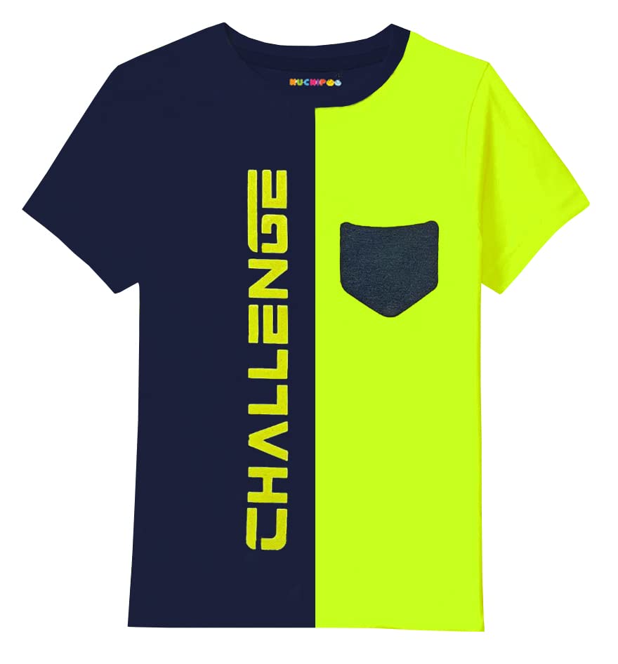 Image of Kuchipoo Boys Regular Fit Cotton T-Shirt