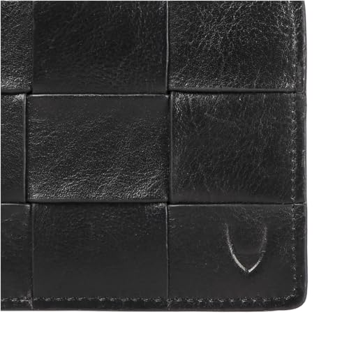 Image of Hidesign La Plata W5 Mens Bi-Fold Wallet - Black - S