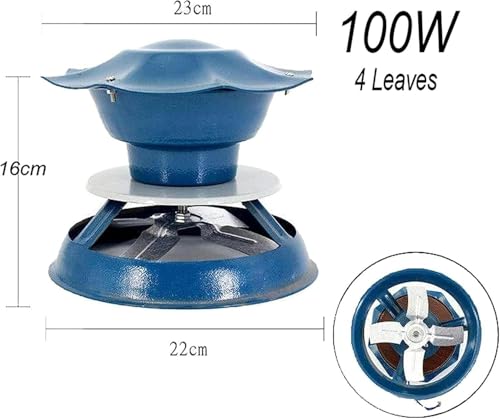 Ventilateur d'extraction de cheminée pour stopper définitivement les refoulements