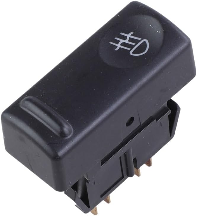 Compatible car Part 7700817334 Car Headlight Fog Lamp Control Light Button Switch for Renault 19 II 92-95 R19 77008-17334, XILENY124