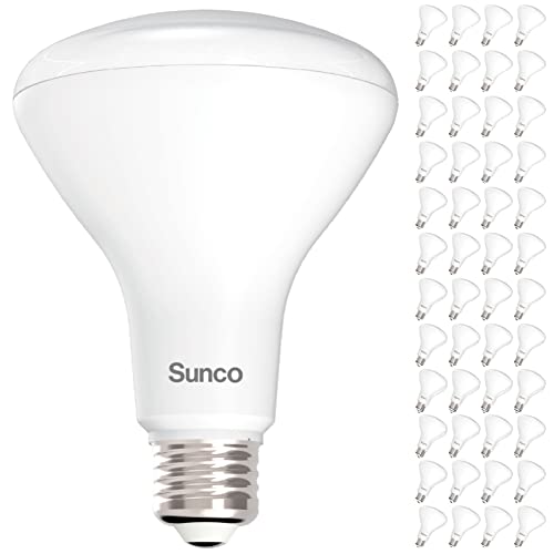 Sunco 48 Pack BR30 LED Bulb Flood Light, E26, 11W=65W, 3000K Warm White by Sunco Lighting - Used condition - US$49.23