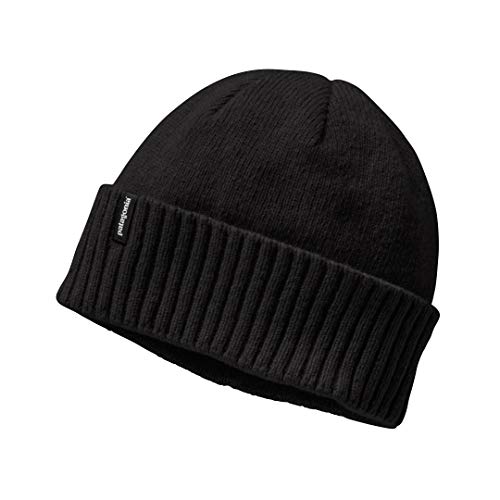 Patagonia Herren Brodeo Beanie, Schwarz, Einheitsgröße EU