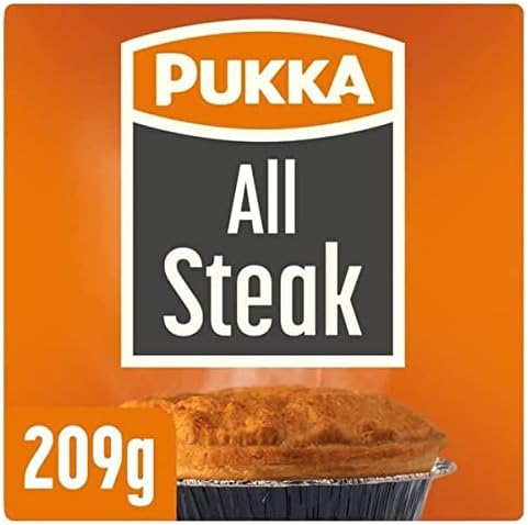 Pukka Pies All Steak Pie, 209g