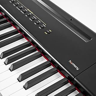 Artesia PE-88 Piano numérique portable Noir + lampe LED Keepdrum - Les Beatles, Paul McCartney, John Lennon, RIngo Starr, George Harrison Artesia PE-88 Piano numérique portable Noir + lampe LED Keepdrum – Image 3