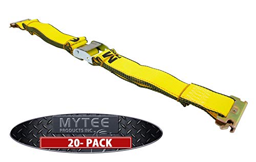 Mytee Products (20 Pack) E Track Cam Buckle Straps 2