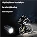 Aluminum Bike Lights Front and Back, USB Rechargeable Bicycle Headlight Taillight Set for Night Riding, Long Runtime Dual Color Modes Waterproof Cycling Accessories