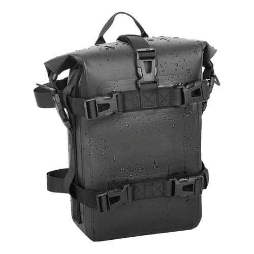 Sac de rangement moto robuste sac de voyage avec attaches de sécurité et boucles