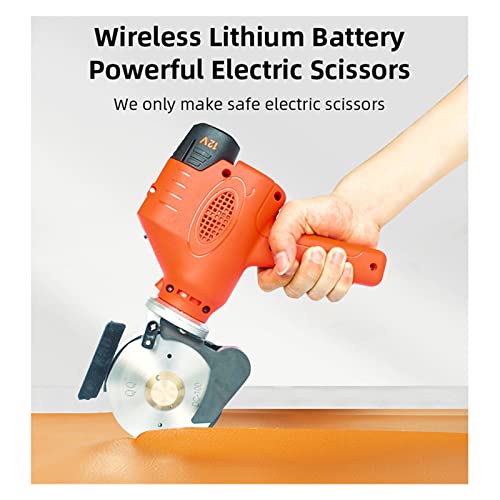 Electric Scissors Shears Cloth Cutter Electric Fabric Cutting Machine Leather Cutting Tools Cordless Sewing Shear for Clothes Power, Garden & Hand Tools(Group3) - Image 3