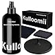 500ml Vinyl Schallplatten Reinigungsset 4in1 | Antistatische LP Reinigungslösung | Mit Superweichem Mikrofaser Reinigungstuch | Schallplattenreinige Entfernt Schmutz, Staub | Bildschirmreiniger Spray