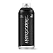 Montana Colors MTN Hardcore Negro Mate, Spray 400ml