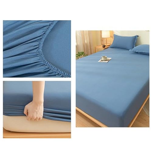 Drap housse en coton de qualité supérieure pour literie durable