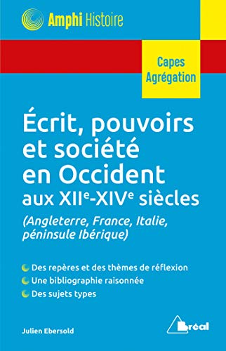 Ecrit, pouvoirs et societe en occident aux xiie-xive siecles (Amphi Histoire)
