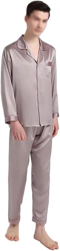 22 Mm Heavyweight Silk Sleepwear Embroidered Long sleeved Silkworm Home Fury
