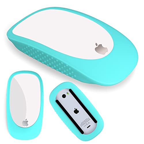 AKSHFETH Silicone Protector for Apple Magic Mouse, iMac Magic Mouse Cover Case - Anti-Drop Protective Sleeve (Mint)