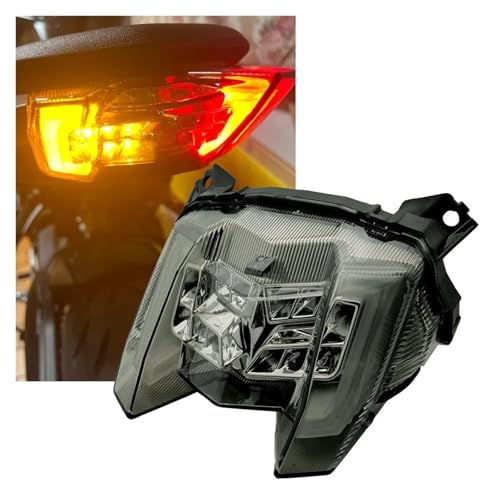 Luz trasera LED con intermitentes para Yamaha MT-09 2017-2020 3