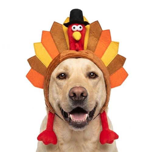 Disfraz de Pavo para Perro Talla Mediana