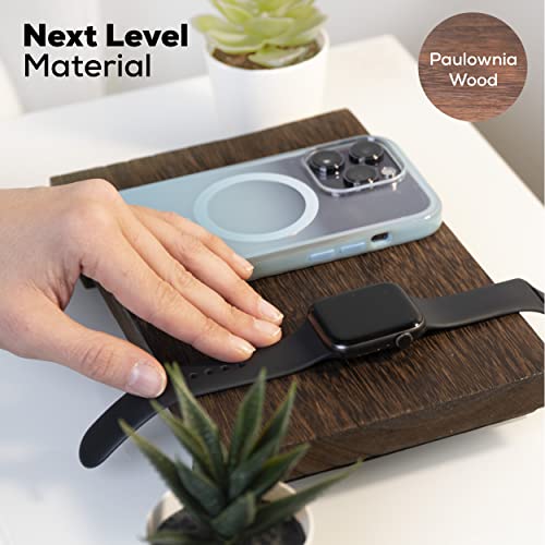 Wood Riser Plant Stand, Kitchen Riser Pedestal Kitchen Sink, Wooden Soap Tray Holder For Soap Dish Decorative Rustic Bathroom Dishes And Candle Plant Stand Display Farmhouse Decor (Brown, 9 X 6 Inch) #TOP3