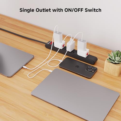 Cable Matters 3-Pack 2 Prong Outlet Switch ON Off, Plug-in Switch for Outlet, White by Cable Matters - Image 5