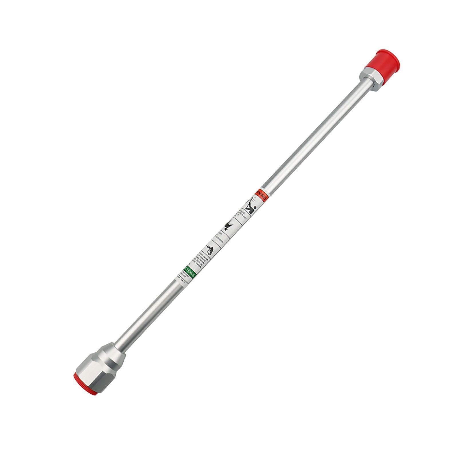 Twisaxc Silver Lightweight And Stable Airless Paint Sprayer Tip Extension Rod With Good Sealing Effect Sprayer Extention Wands Airless Paint Tip To Portable, 150Cm