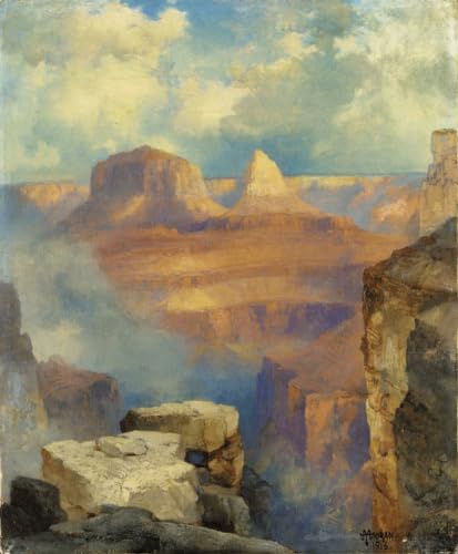 Peinture sur toile d'art Grand Canyon Moran émotion nature