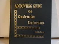 Accounting Guide for Construction Contractors 0130011800 Book Cover