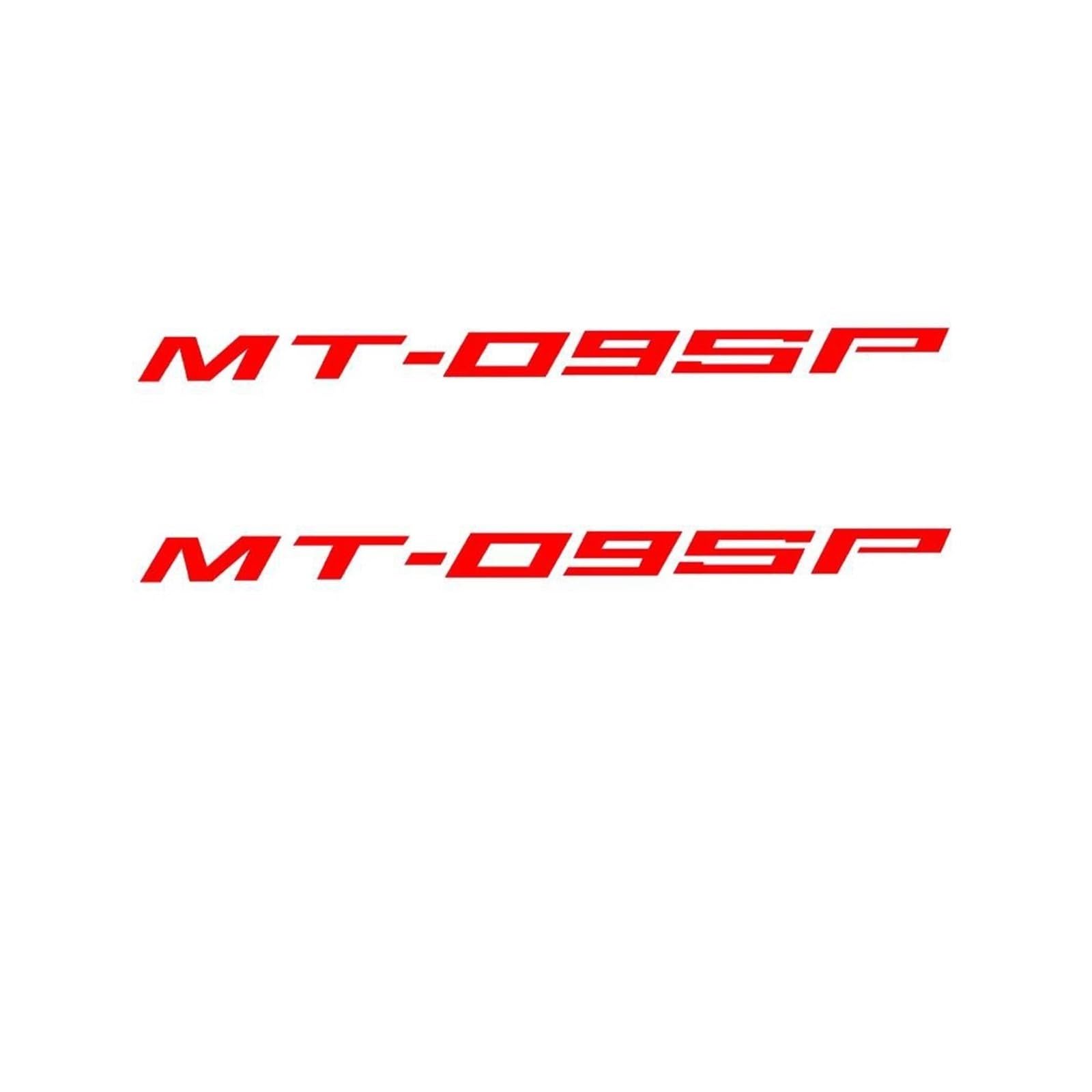Autocollant réfléchissant rouge pour moto MT09 SP 2019-2027