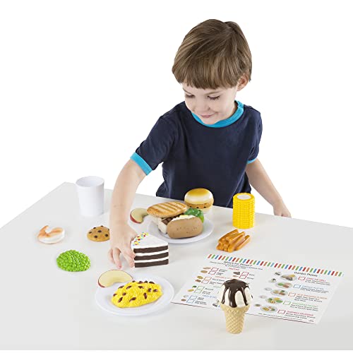 Melissa & Doug Food Fun Combine & Dine Dinners - Blue #TOP2