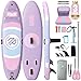 Niphean Inflatable Paddle Board with Stable Wing and Durable SUP Accessories, 10' Stand up Paddle Boards for Adults & Youth, Idea for Stand up Paddleboarding Beginner, Versatile Yoga Paddle Board