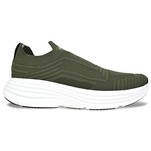 Image of Allen Cooper Training,Atheletic,Gym,Sports Comfortable Extra Max Cusion with Memory Foam Insole,Anti Skid Tech Grip Walking Shoes for Men(06202 Black /Grey-Sizes 6,7,8,9,10)