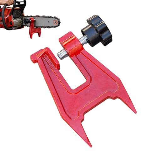Étau de Souche pour Tronçonneuse,Accessoire Affûteur Pour Tronçonneuse | Outil D'Étau D'Affûtage - Pour Travaux Forestiers, Abattage et Taille d'Arbres, Exploitation Forestière en Extérieur