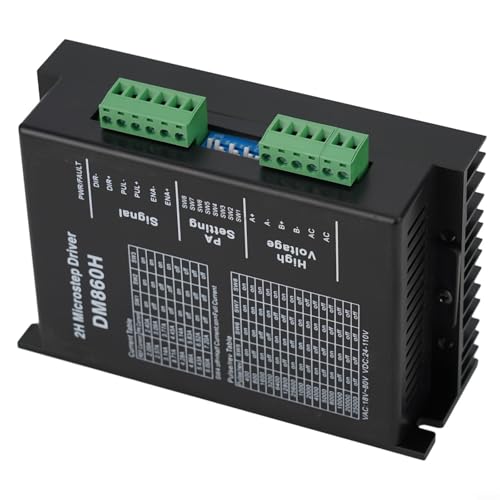 Controlador DM860H evita sobrecalentamiento en motores paso a paso NEMA 34 CNC 2
