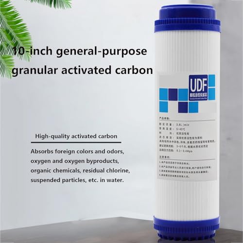 Filtre à eau avec coque de noix de coco éliminant sédiments et chlore - 4
