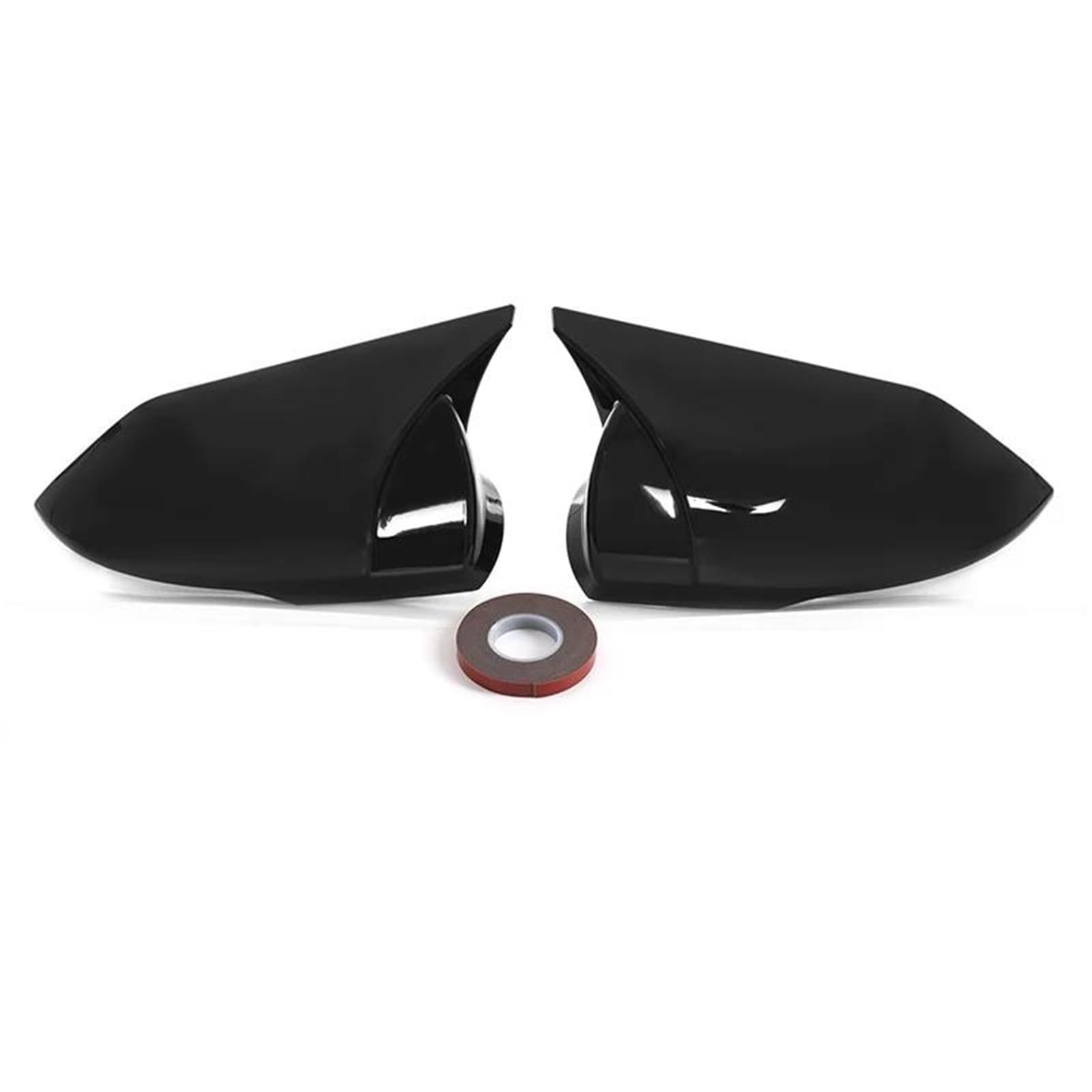 Car Wing Mirror Covers 1Pair Car Rearview Side Mirror Cover Wing Cap Exterior Sticker Door Case Trim for Hyundai for Elantra 2021 2022 MNGNCBXWK