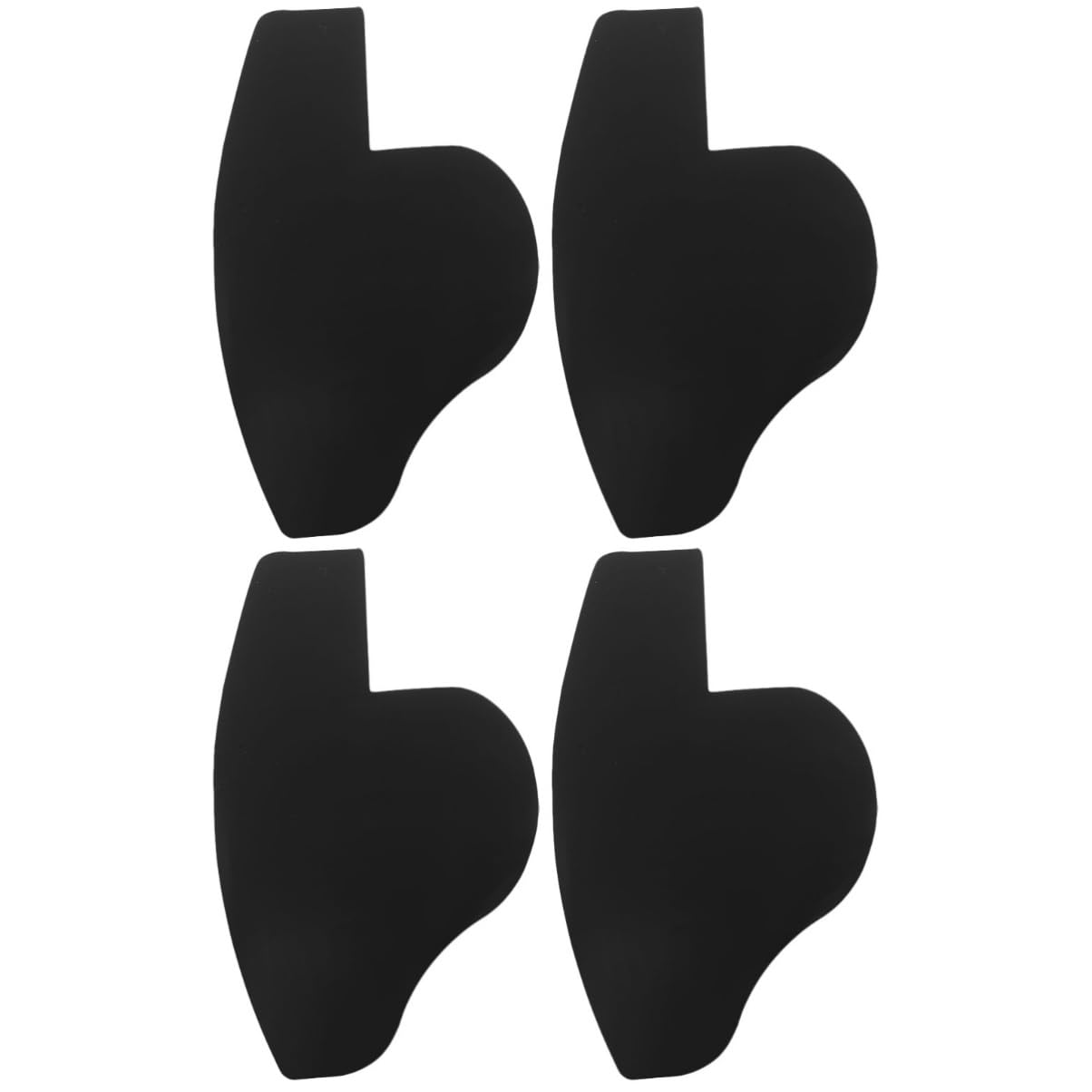 Gogogmee 2sets Beard Styling Template Hairline Enhancing Cards Barber Hairline Shaper 2pcs*2