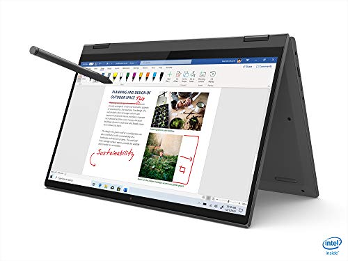 Image of Lenovo IdeaPad Flex 5i 10th Gen Intel i3 14 inch(35cm) FHD IPS 2-in-1 Convertible Laptop (4GB /256GB SSD /Win10 /MSO 2019 /Graphite Grey /1.5Kg) 81X100NCIN F510 1TB External Hard Drive Grey USB 3.0