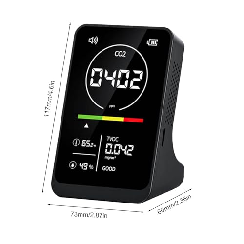 Detector de dióxido de Carbono ideal para controlar la atmósfera en casa 6