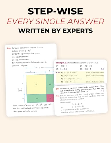 Image of Educart CBSE Class 9 Mathematics Question Bank 2026-27 | Ganita Manjari PART-1 | New NCERT Guide and Most Important Reference Book for 2027 (with worksheets and sample papers extra)