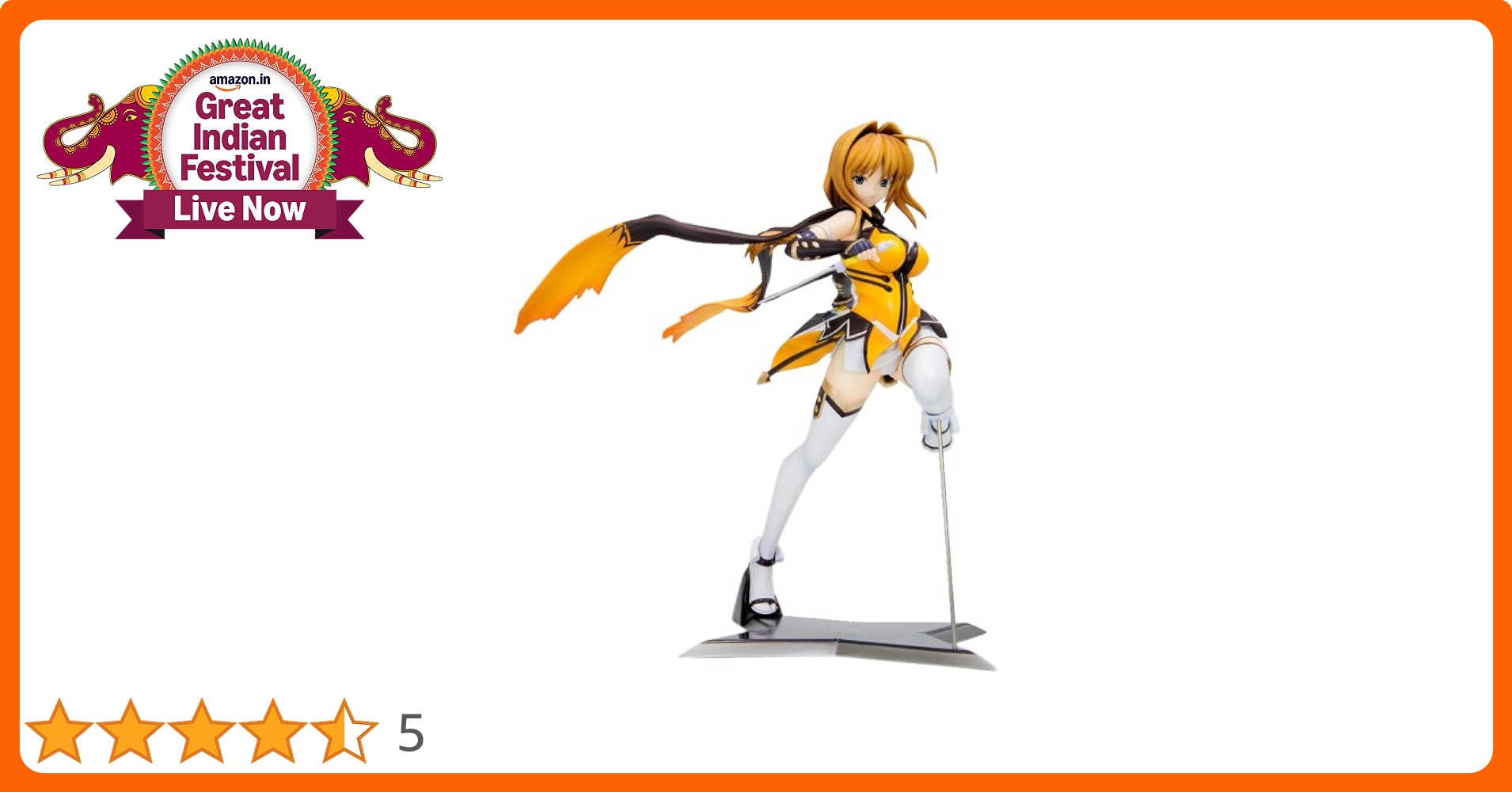 Beat Blades Haruka: Takamori Haruka PVC Statue : Amazon.in: Toys